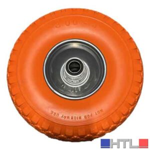 RUOTA IN POLIURETANO PER CARRELLI CON DISCO IN ACCIAIO CARDINALE  260x85 mm - portata 120 kg