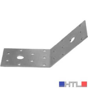 PIASTRA AD ANGOLO 135° PESANTE 389 80x80x50 mm (Confezione da 25 pezzi)