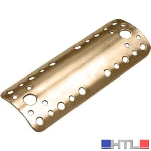 PIASTRA DI GIUNZIONE PER PALI 65x170 mm - spessore 2 mm