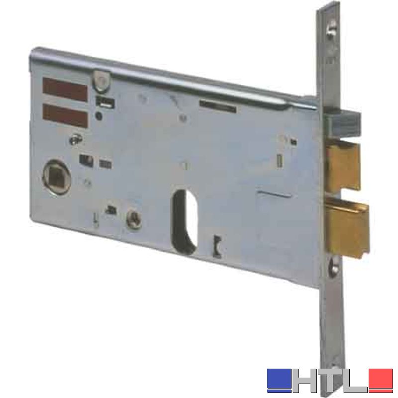 SERRATURA ELETTRICA DA INFILARE A CILINDRO DA FASCIA ART. 14460/14461 CISA E70 - Frontale mm 16