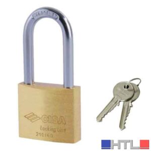 LUCCHETTO AD ARCO LUNGO 'LOCKING LINE' CISA 30 mm