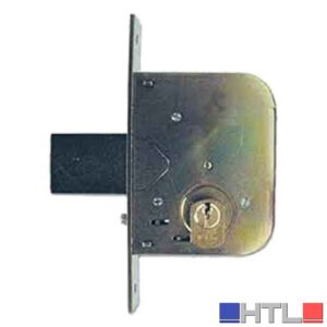 SERRATURA AD INFILARE PER CANCELLI ART. 604 ISEO E45, Scatola 83x105 mm - Catenaccio standard (Confezione da 2 pezzi)