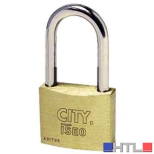 LUCCHETTO AD ARCO LUNGO 'ADITUS' ISEO 30x46 mm