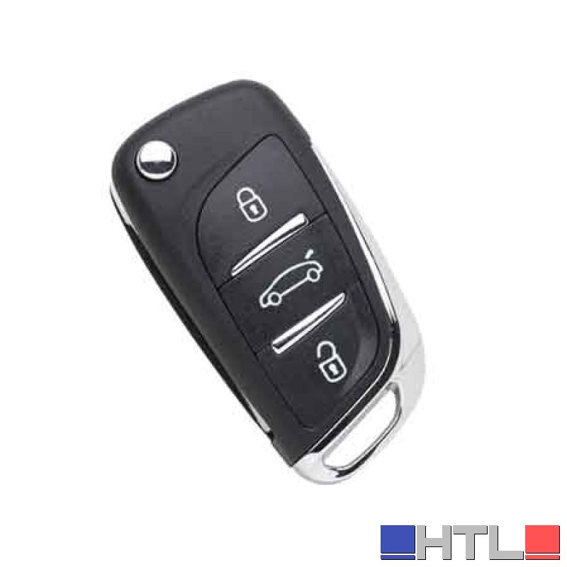 RADIOCOMANDO PER AUTO FIAT/CITROEN/LANCIA/PEUGEOT 'VAR16' 3 Bottoni
