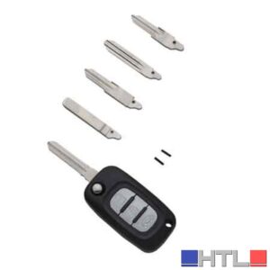 RADIOCOMANDO PER AUTO NISSAN/DACIA/RENAULT/SMART 'RN-N01R11' 3 Bottoni