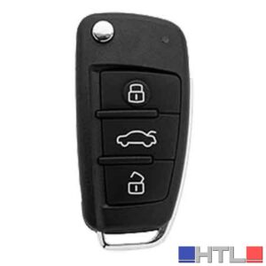 RADIOCOMANDO PER AUTO AUDI 'HU-AR22' 3 Bottoni