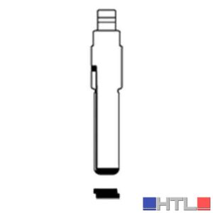 INSERTO CHIAVE PER RADIOCOMANDO 'HU66CH' SILCA