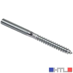 VITE A DOPPIO FILETTO 10x100 mm (Confezione da 50 pezzi)
