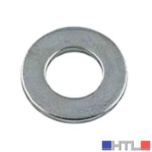 RONDELLA PIANA INOX M14 (Confezione da 200 pezzi)