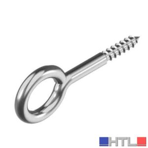 OCCHIOLO A VITE INOX 3,5x32 mm (Ø 7 mm) (Confezione da 50 pezzi)