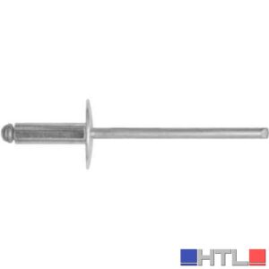 RIVETTO A STRAPPO TESTA LARGA 4,8x16 mm - Confezione 50 pezzi