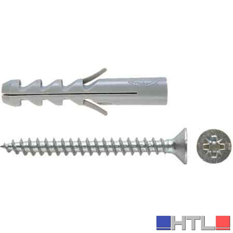 TASSELLO CON VITE 'SV' S 10V - Ø 10x50 mm - vite 6x60 mm (Confezione da 25 pezzi)