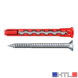 TASSELLO CON VITE 'HYBRIDPOWER-T' Ø 10x90 mm - vite 7x87 mm (Confezione da 50 pezzi)