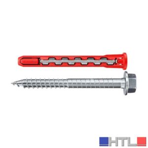 TASSELLO CON VITE 'HYBRIDPOWER-FUS' Ø 10x90 mm - vite 7x87 mm (Confezione da 50 pezzi)