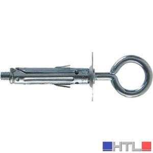 TASSELLO CON OCCHIOLO CHIUSO IN ACCIAIO SBS 9/3 - Ø 9x45 mm (Confezione da 50 pezzi)