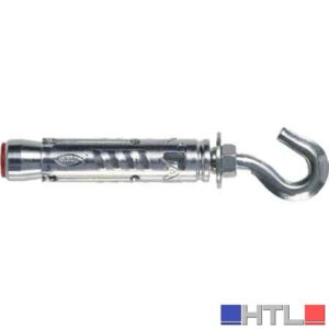 TASSELLO CON GANCIO 'TA M-G' TA M10 G - Ø 15x69 mm - vite M10x77 mm (Confezione da 25 pezzi)