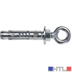 TASSELLO CON OCCHIOLO 'TA M-O' TA M10 O - Ø 15x69 mm - vite M10x77 mm (Confezione da 25 pezzi)