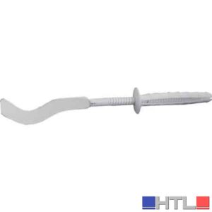 MENSOLA PIATTA PER RADIATORI IN ALLUMINIO 'TF 10/70 BP' Ø 7x190 mm - confezione 2 pezzi