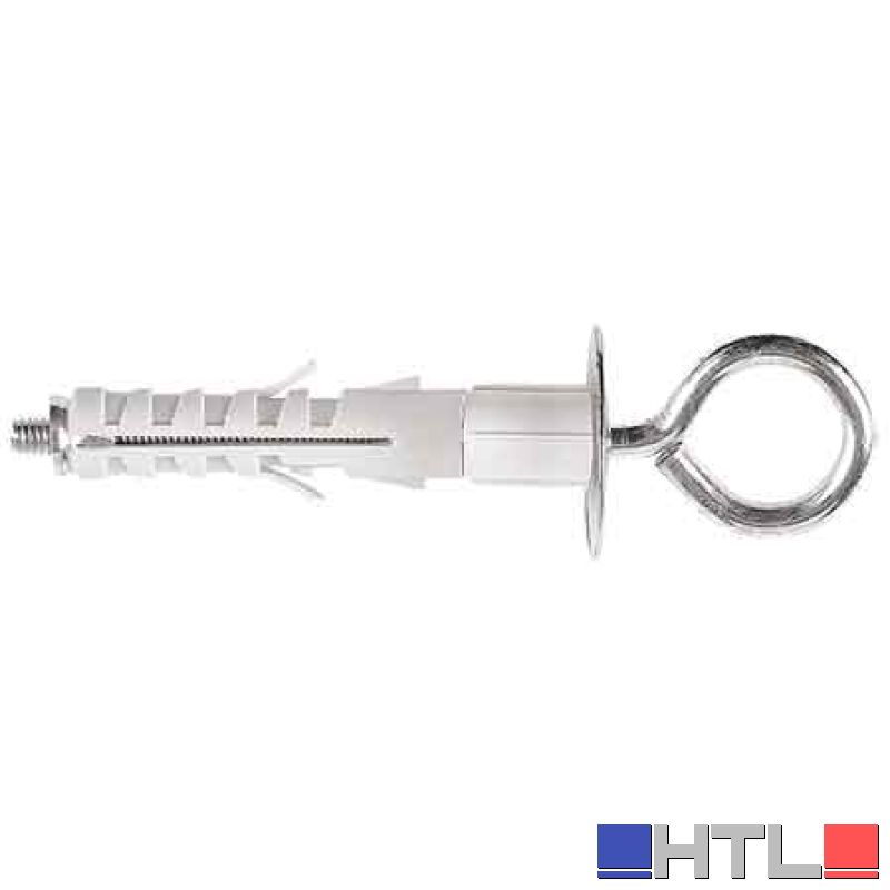 TASSELLO PROLUNGATO CON OCCHIOLO CHIUSO 'AY12' Vite M5 - Ø 12x57 mm (Confezione da 50 pezzi)