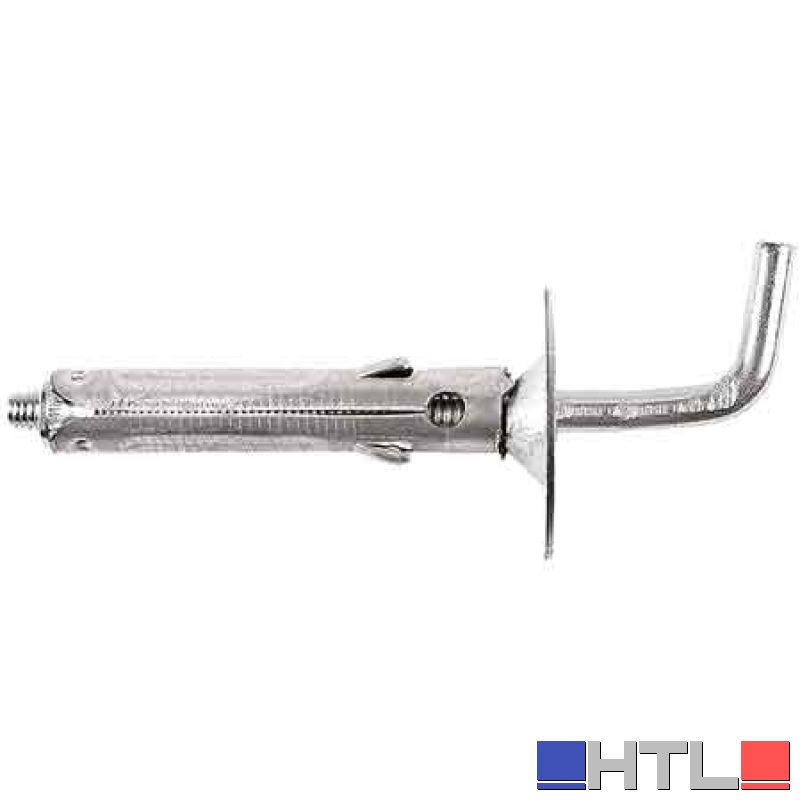 TASSELLO IN ACCIAIO GANCIO LUNGO 'DY04' Vite M5 - Ø 9x40 mm (Confezione da 100 pezzi)