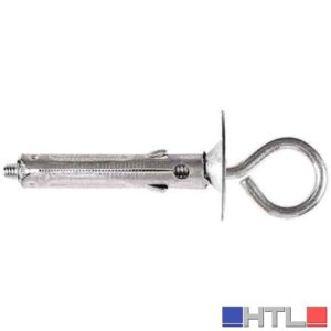 TASSELLO IN ACCIAIO OCCHIOLO CHIUSO 'DY07' Vite M5 - Ø 9x40 mm (Confezione da 100 pezzi)