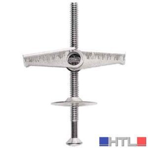 ANCORA A SOFFITTO CON BARRA FILETTATA 'BJ' Vite M4x75 mm - Ø 12 mm (Confezione da 50 pezzi)
