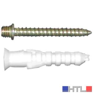 VITE E TASSELLO PER COLLARE LEGGERO M6x30 (Confezione da 100 pezzi)