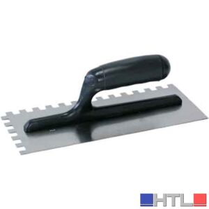 FRATTONE DENTATO C/MANICO IN ABS 28x12 cm - dentatura 10x10 mm