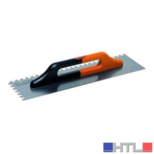 FRATTONE DENTATO DUE MANI C/MANICO VERN. '814' PAVAN 50x14 cm - Dentatura dx 10x10 mm