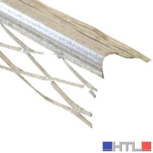 PARASPIGOLO STIRATO IN ALLUMINIO 5 maglie (spess.intonaco 10 mm) - barra 2,80 mt (Confezione da 84 ML)