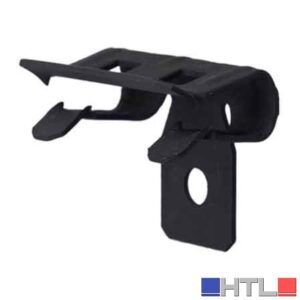 CLIP DI SUPPORTO ORIZZONTALE PER PENDINO Foro da   Ø 4 mm (Confezione da 100 pezzi)