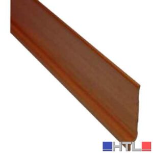BATTISCOPA IN PVC 70x9 mm - Bianco - barra 2 mt (Confezione da 10 pezzi)