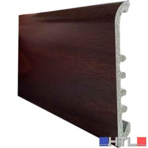 BATTISCOPA IN PVC TIPO 'LARGE' 75x9 mm - bianco - barra 2 mt (Confezione da 10 pezzi)