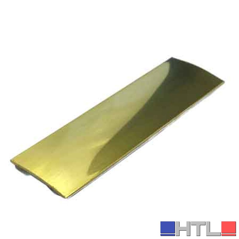 PIAGGIA ADESIVA DI GIUNZIONE IN OTTONE LUCIDO 103 cm