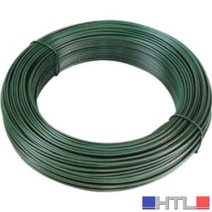 FILO MULTIUSO PLASTIFICATO IN FERRO ZINCATO VERDE 0,9 mm x 33 mt