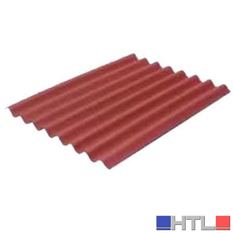 LASTRA BITUMATA MONOSTRATO ONDULATA 'BASE' 85,5x200 cm - Colore Verde