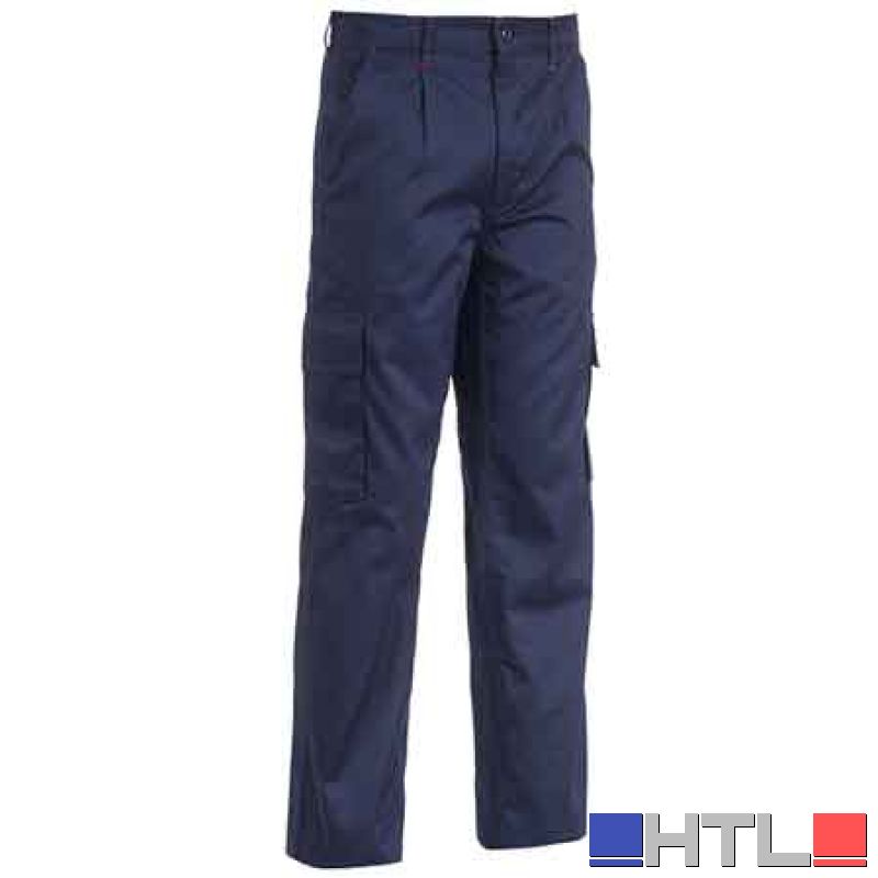 PANTALONE DA LAVORO BLU Tg. XL (56-58)