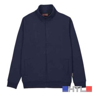 FELPA FULL ZIP 'SOTRA' BLU UPOWER Tg. L