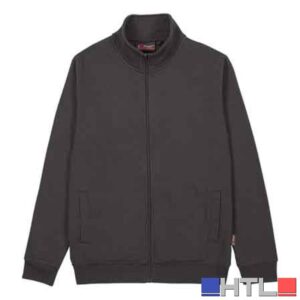 FELPA FULL ZIP 'SOTRA' GRIGIO UPOWER Tg. L