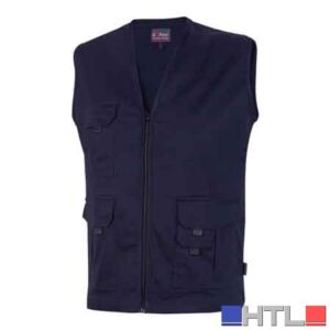 GILET MULTITASCHE 'CHICA' BLU UPOWER Tg. L