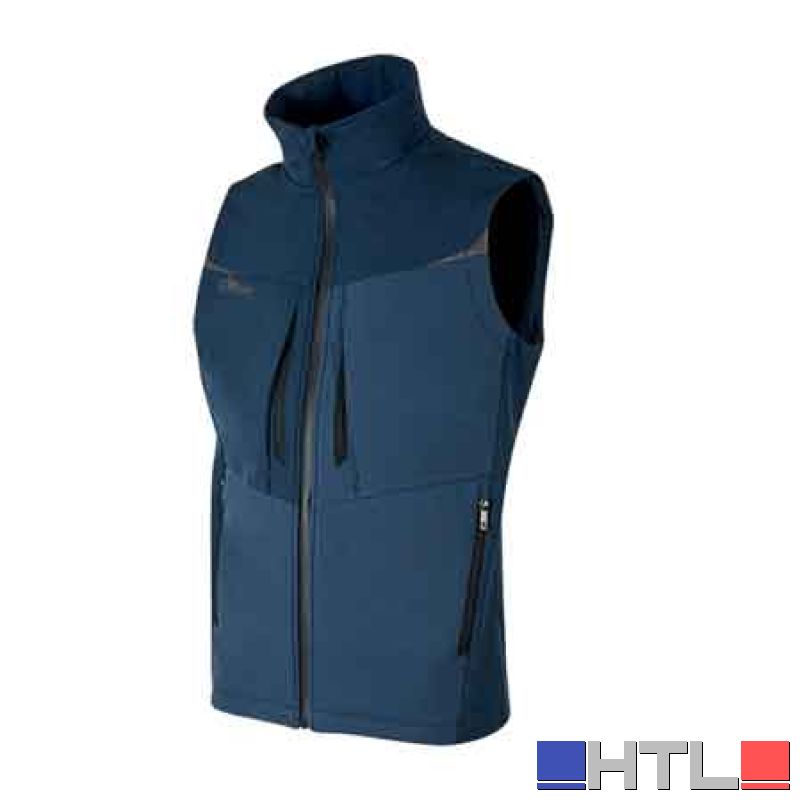 GILET SOFTSHELL 'BRIO' BLU UPOWER Tg. L