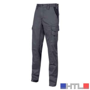 PANTALONE DA LAVORO 'GUAPO' GRIGIO UPOWER Tg. S