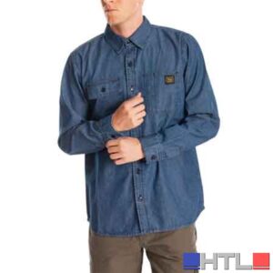 CAMICIA IN DENIM DA LAVORO 'MATT RICA LEWIS Tg. L