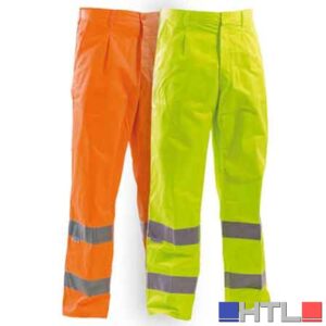 PANTALONE ALTA VISIBILITA' Tg. L - Colore Arancio