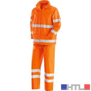 COMPLETO GIACCA E PANTALONE ALTA VISIBILITA' Tg. L