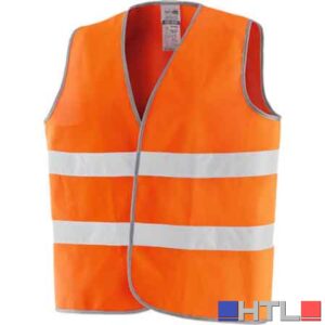GILET ALTA VISIBILITÀ Tg. unica - Colore Arancio