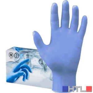 GUANTO MONOUSO IN NITRILE Tg. L - confezione 100 pezzi