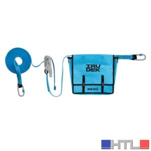 KIT LINEA VITA TEMPORANEA ORIZZONTALE 'X2' Da 5 mt a 20 mt