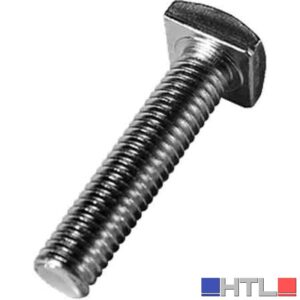 BULLONE TESTA QUADRA PER SEGNALI STRADALI M 8 x 25