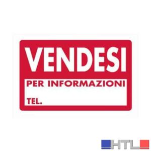 CARTELLO 'VENDESI' 20x30 cm (Confezione da 10 pezzi)